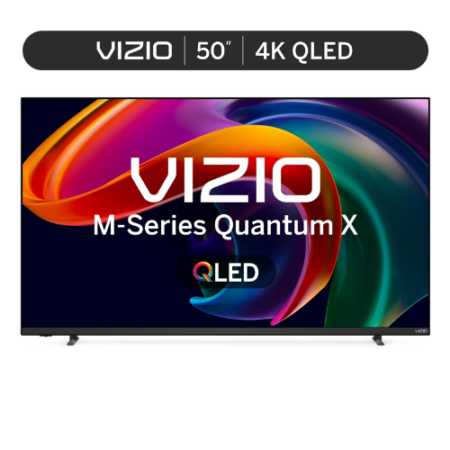 Refurbished 50 Inch 4K QLED HDR 120Hz Smart Gaming TV